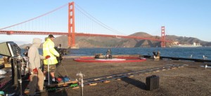 Judy-in-the-ring shoot on Torpedo Pier, San Francisco Bay